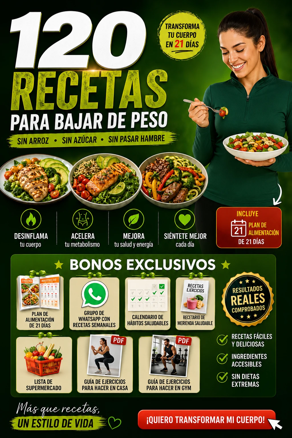 Portada del E-Book 120 Recetas.